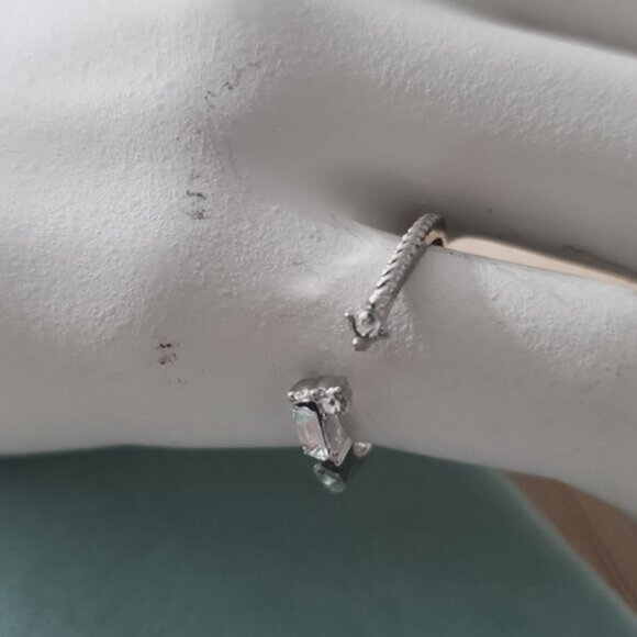 2/$35-New Open Ring Rope Inspired Detailing - Picture 5 of 11